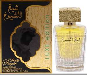Amazon: Lattafa Sheikh Al Shuyukh Luxe Perfume Edp, 3.4 Oz