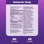 Amazon: Gomitas de melatonina, producto con 90 unidades - Precio más bajo historico