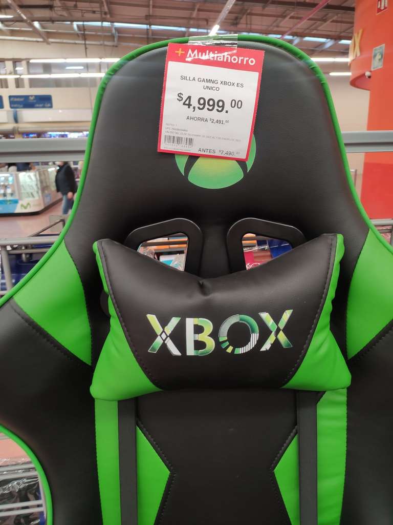 Silla Gamer Xbox en Walmart