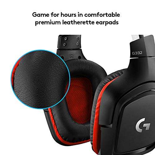 Amazon: Logitech G332 Audífonos headset Gaming con Cable