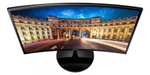 Mercado Libre: Monitor gamer curvo Samsung F390 Series C24F390FH led 24" black high glossy 100V/240V
