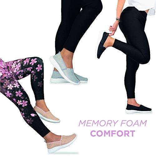 Amazon: Tenis Dama Confort Memory Foam Urbano Colores, la promoción aplica para diversos colores y tallas, envío gratis PRIME