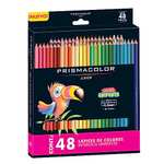 Amazon: Prismacolor Junior Lapices de Colores Intensos, Caja con 48 Colores