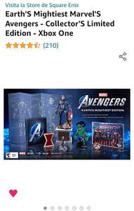 Amazon: Earth'S Mightiest Marvel'S Avengers - Collector'S Limited Edition - Xbox One