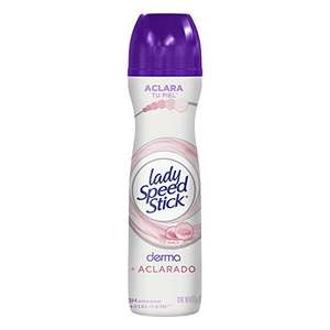 Amazon: Antitranspirante en aerosol Lady Speed Stick Derma + Aclarado Perla 91 G