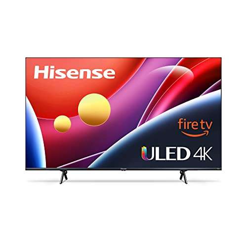Amazon: Hisense tv U6H ULED Quantum Dot, Fire Tv, 58" 2022