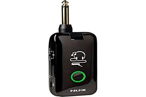 Amazon: NUX Mighty Plug MP-2 Amplificador de Auriculares para Guitarra y bajo con Bluetooth