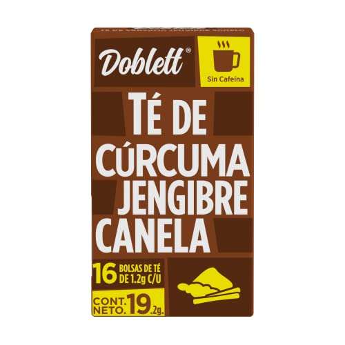 Amazon: Doblett Curcuma Jengibre Canela 24/16/19.2 Gr, 19.2 Gramos | envío gratis con Prime