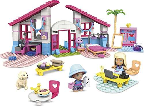 Amazon: Mega Construx Barbie, Casa Malibú, Juguete de Construcción para niños de 5 años en adelante