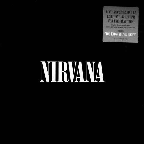 Universal Music - Vinilo Nirvana - Nirvana ($360 con BIENVENIDO-10 en primer compra)