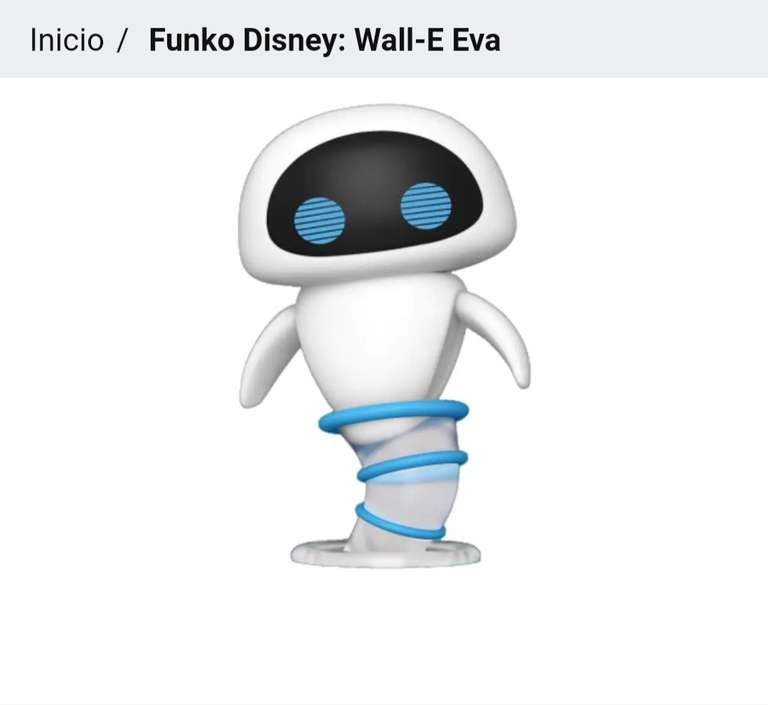 Coppel: Funko Disney: Wall-E Eva