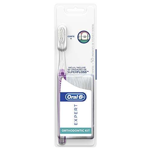 Amazon: Cepillo Dental Expert Oral B Ortodoncia con planea y cancela