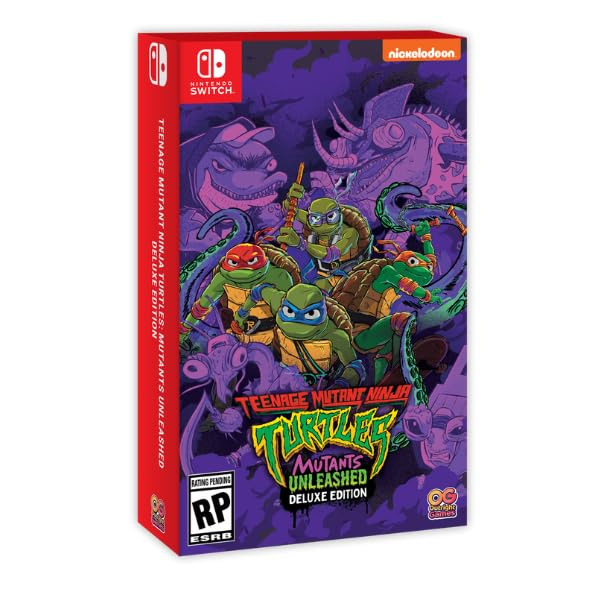 Amazon: Teenage Mutant Ninja Turtles Mutants Unleashed Deluxe Edition para Nintendo Switch
