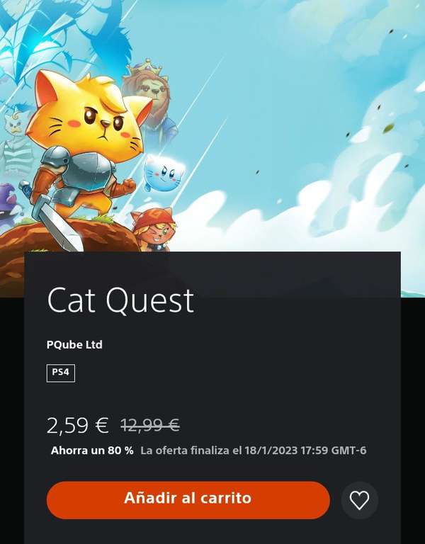 PlayStation: Cat Quest I y II para PS4/PS5