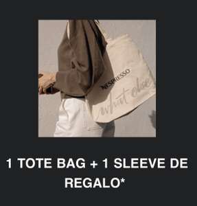Nespresso: Sleeve & Tote bag gratis al reciclar tus cápsulas