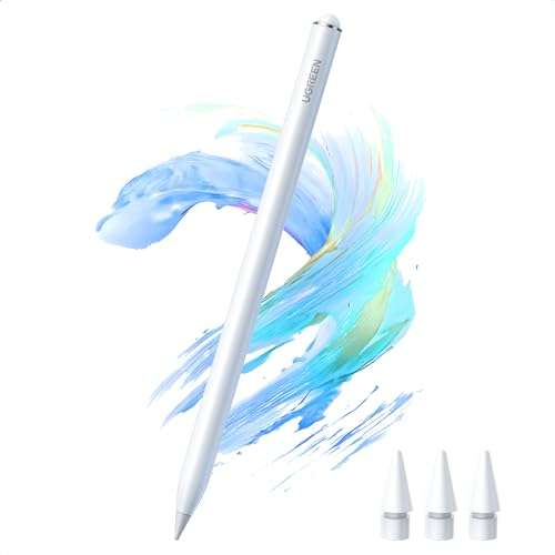 Amazon: UGREEN Pencil para iPad, Stylus Pen con Rechazo de Palma Sensible a la Inclinación