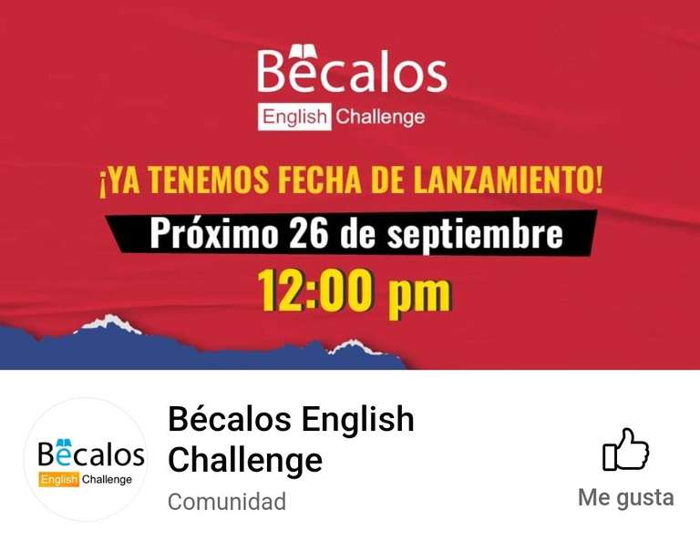 Becalos English Challenge 22/23