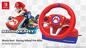 Amazon: HORI Volante Mario Kart Pro Mini (Nintendo Switch) Standard Nintendo Switch - Mario Kart Edition