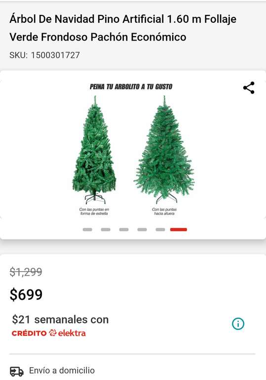 Precios. ¿Cuáles promociones de Navidad tiene Elektra?