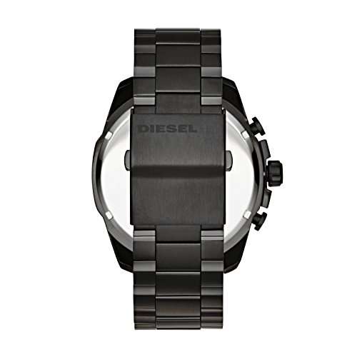 Amazon: Amazon -Diesel Chief Series - Reloj de acero inoxidable negro