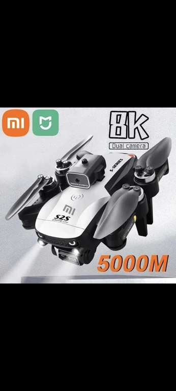 XIAOMI - Mini Dron MIJIA S2S 4k, 8K, cámara HD