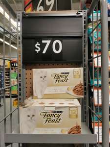 Walmart: 12 sobres Fancy Fest, alimento para gato