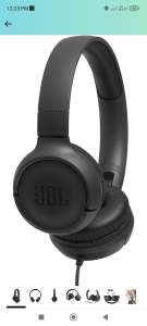 Amazon: Audífonos JBL color negro