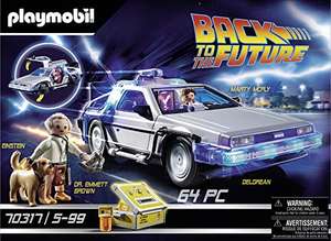 Amazon: DeLorean Volver Al Futuro / Ecto-1 Cazafantasmas Playmobil y Otros Sets