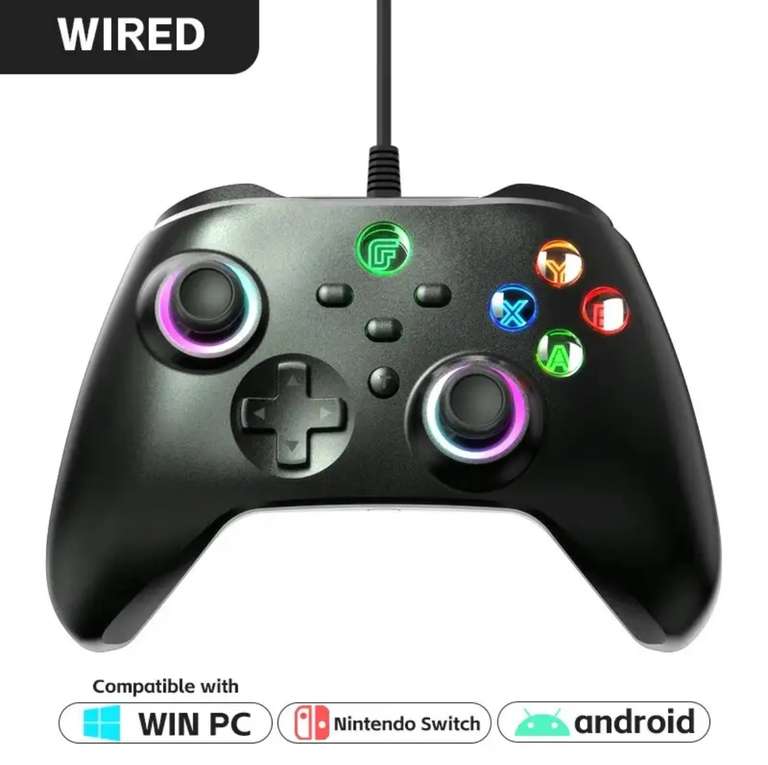 AliExpress: Control alámbrico Xbox360/PC/Switch