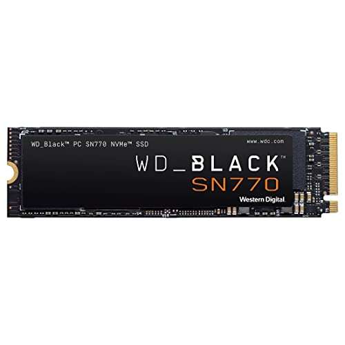 Amazon: WD Black SSD m.2 1TB SN770 Gen.4