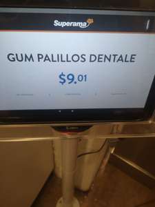 Superama: Palillos Gum $9 y base de silicon $5