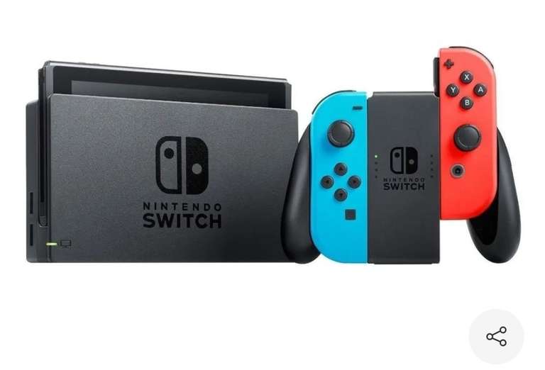 Mercado libre: Nintendo Switch 32GB Standard color rojo neón (Cupón siendo nivel 6)