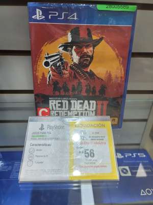 Red Dead Redemption 2 ps4 en Elektra