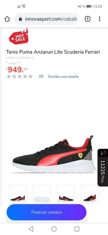 Innovasport: Tenis Puma Anzarun Lite Scuderia Ferrari - promodescuentos.com