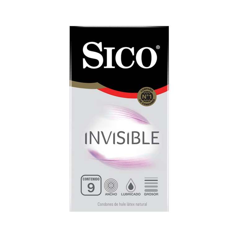 Oxxo: Paquete de 9 condones sico invisible $49.50
