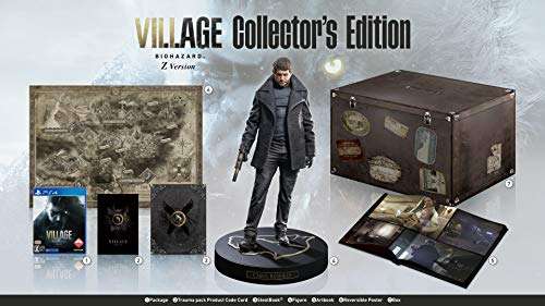 Amazon Japón: Resident Evil 8 Villlage edición de colección PS4 Versión Z