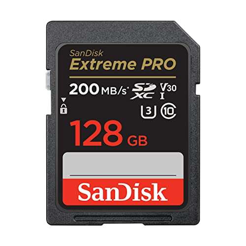 Amazon: SanDisk Tarjeta de Memoria Extreme Pro SDXC UHS-I de 128 GB (2 x $831 | $415.7 c/u)