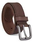 Amazon: Timberland - Cinturón piel clásico para hombre | Talla 32,36 y 40 (Pide una talla mas grande de la que usas), envío gratis con Prime