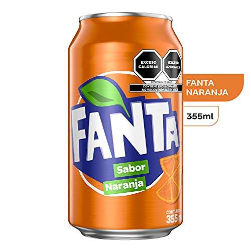 Amazon: Refresco Fanta 6 latas 355 ml a $60