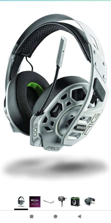 Amazon: RIG 500 Pro EX - Auriculares para Juegos de Grado competitivo con Sonido Envolvente 3D Dolby Atmos para Xbox, PC