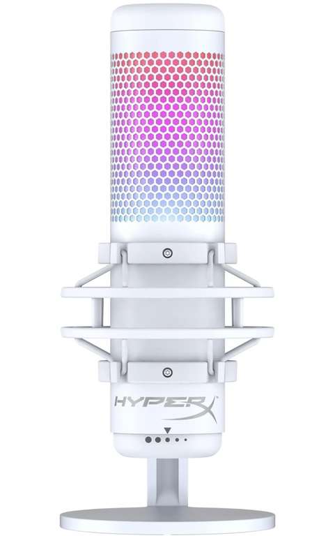 Amazon: Micrófono HyperX S Quadcast blanco