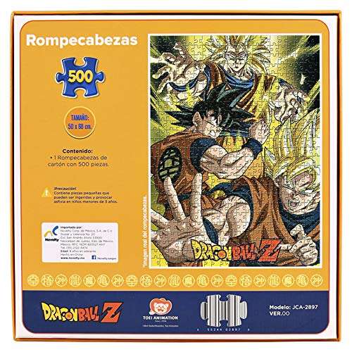Amazon: Rompecabezas Dragon Ball Z (500 Piezas) 50x68cm