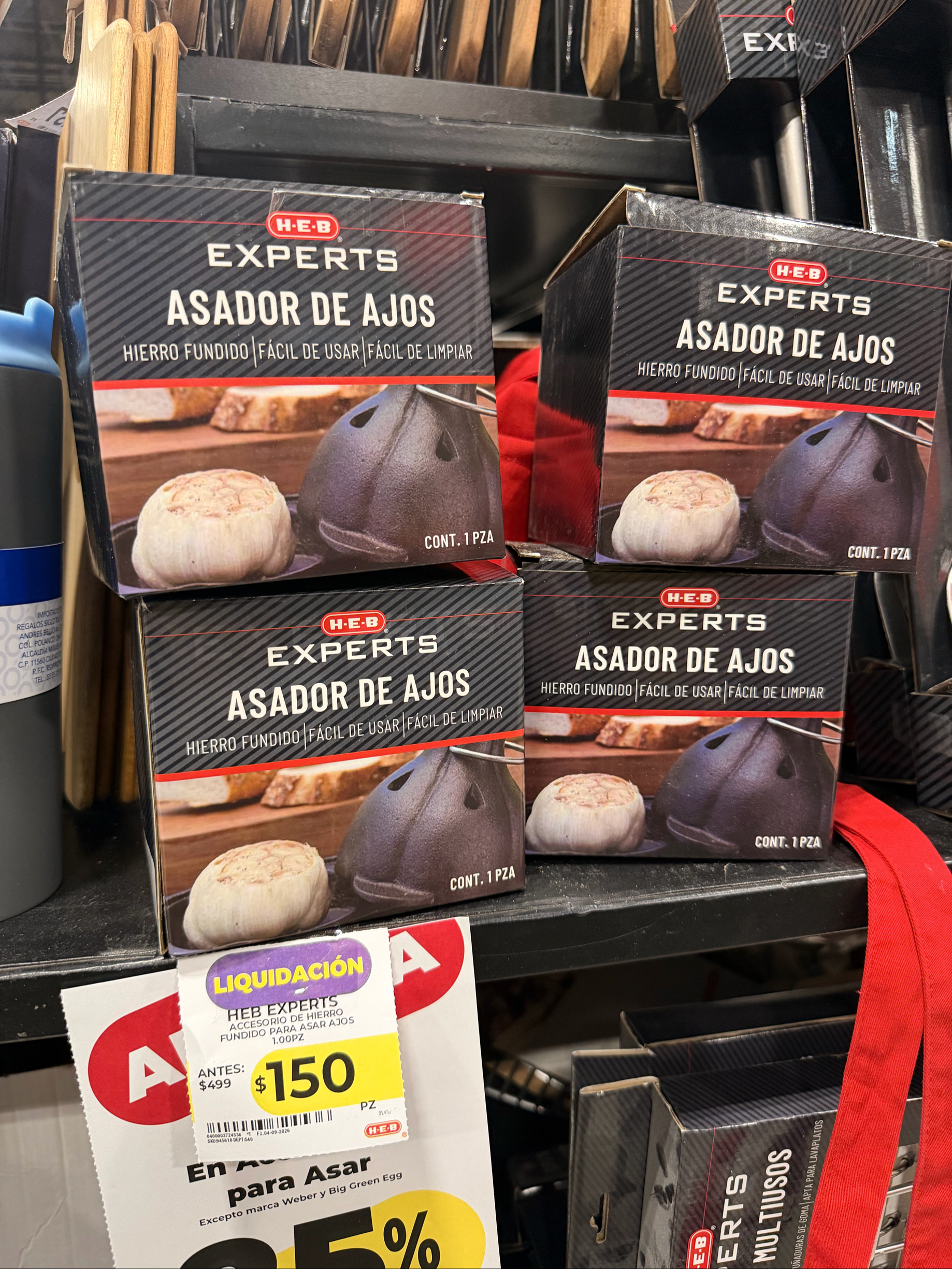 HEB Experts: Asador de ajos