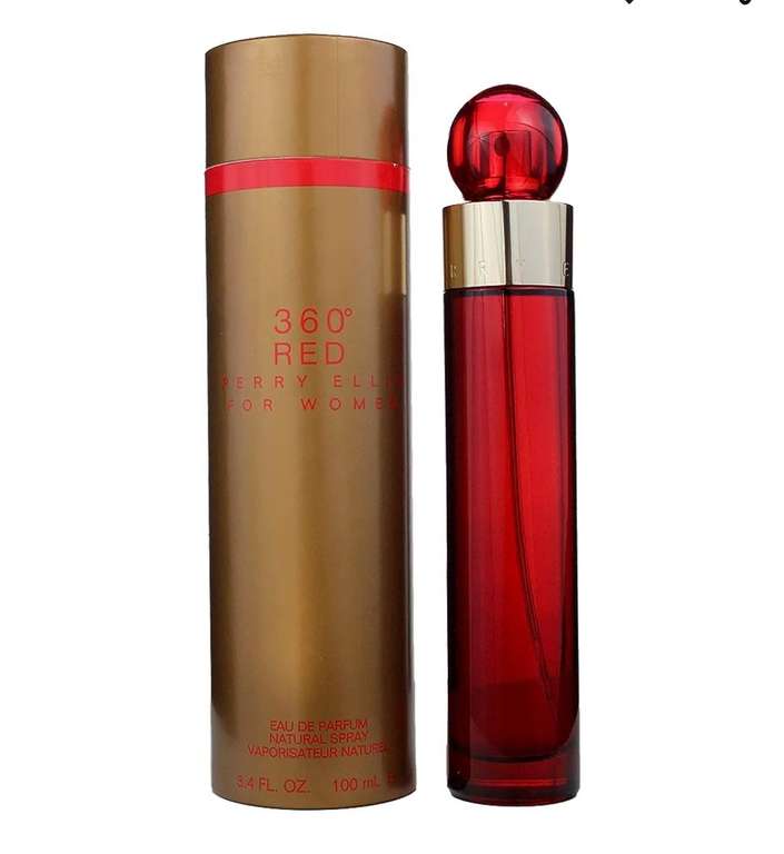 Amazon: 360 Red by Perry Ellis for Women EDP Spray, 3.4