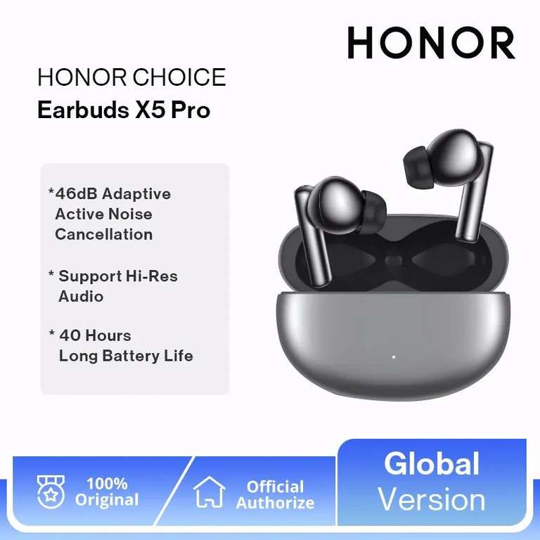 AliExpress: Audífonos inalámbricos Honor Choice Earbuds x5 pro