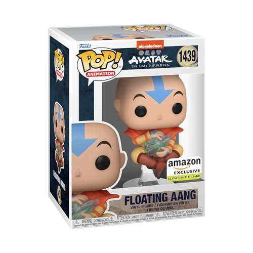Amazon: Funko Pop! Animation - Avatar: The Last Airbender - Floating Aang - Brilla en la Oscuridad (Amazon Exclusive)