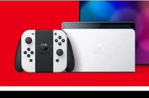 Mercado Libre: Nintendo Switch OLED Blanco y Estuche Retro Nintendo ( Con Bonificacion AMEX $1500 pagando a meses sin intereses)