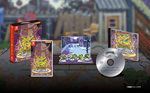 Amazon JP - TMNT Shredder's Revenge Nintendo Switch + Diorama de Acrílico + CD Soundtrack Original
