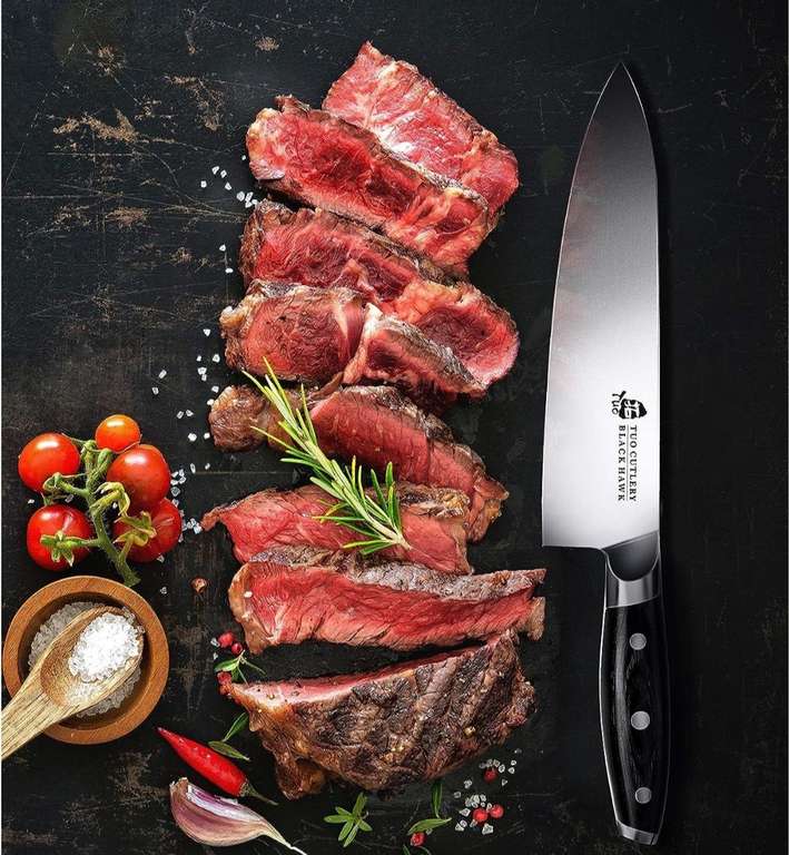 Amazon: Cuchillo de chef tuo 8 pulgadas