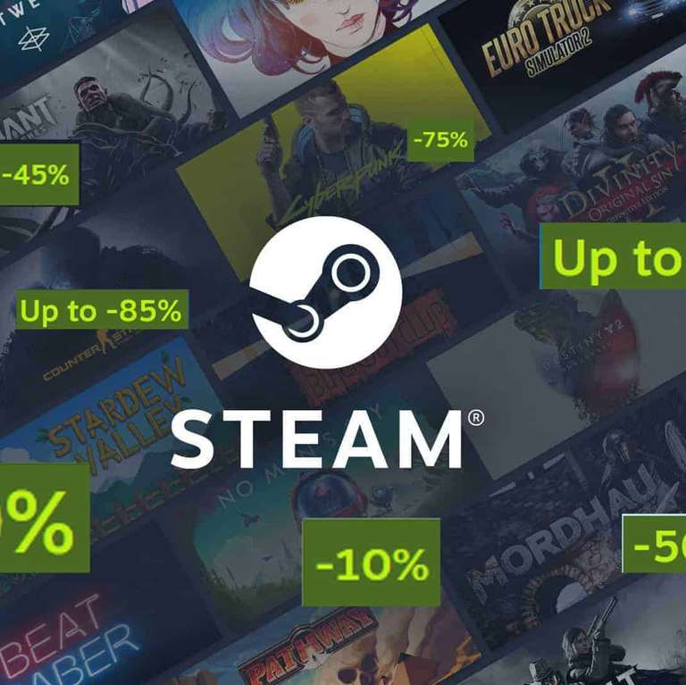 Steam: Rebajas de Primavera, Recopilación de 50 Juegos en Oferta